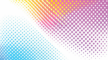 Halftone Gradient background color template  flat vect