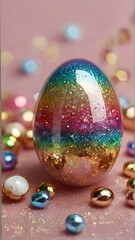 soap bubbles on a black background, ai generated