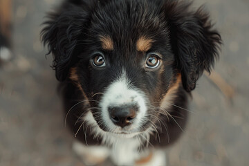Fototapeta premium Closeup of a dog face