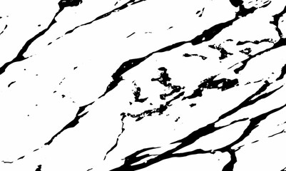 Natural stone pattern marble grunge dust cracks texture isolated on transparent background. Vector grunge texture dirt overlay or screen effect for grunge, vintage background