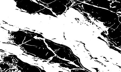 Natural stone pattern marble grunge dust cracks texture isolated on transparent background. Vector grunge texture dirt overlay or screen effect for grunge, vintage background.