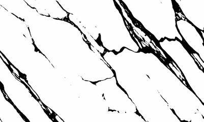 Natural stone pattern marble grunge dust cracks texture isolated on transparent background. Vector grunge texture dirt overlay or screen effect for grunge, vintage background.