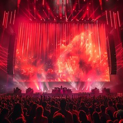 Shot 6 Visual brilliance Music and vision are intertwined, and lights, lasers, and LED screens form a gorgeous picture The entire stage becomes a visually dazzling work of art