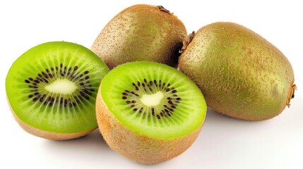Fototapeta premium Kiwi . Delicate ripe tasty exotic fruit. Generative ai