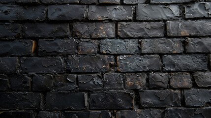 Rugged Black Stone Texture, Rough Surface with Water Droplets , Wallpaper , Digital art