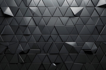 Polished, Semigloss Wall background with tiles. Triangular