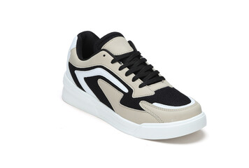 trendy and fashionable light wieght sneakers isolated on white background