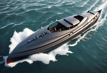 Fototapeta premium boat on the sea