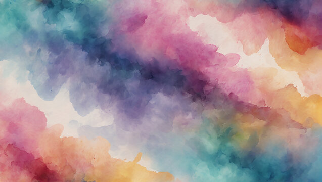 Watercolor textures with soft gradients and subtle brush strokes, depth and texture digital artwork design ULTRA HD 8K