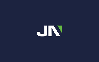 letter jn logo icon design vector design template inspiration