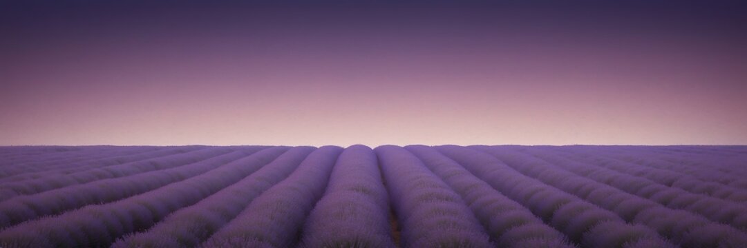 dark lavende to deep plum color gradient kraft paper grainy rough texture banner panoramic background banner template backdrop from Generative AI