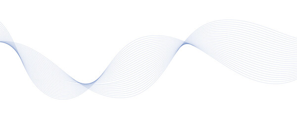 Abstract blue waves. Vector illustration. EPS10