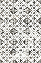 Carpet and Fabric print design with grunge and distressed texture repeat pattern 
