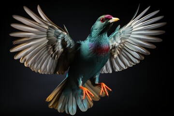 Obraz premium Purple Gallinule bird 