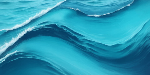 Abstract sea water wave ocean background.