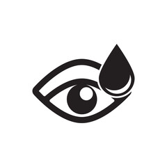 eye drops icon vector illustration design template