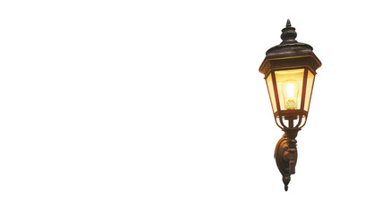 Fototapeta na wymiar Lamp on Transparent Background PNG