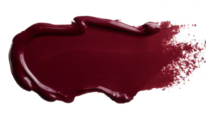 Paint stain stroke. Isolated background