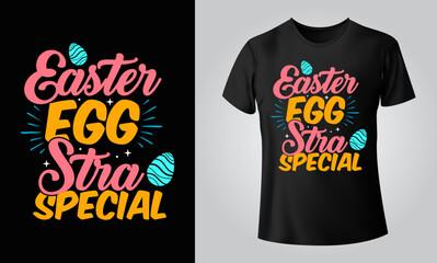 Easter T Shirts Typography Design For Black Shirt Vector, PNG, Print Ready