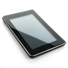 Tablet mobile isolated on white background