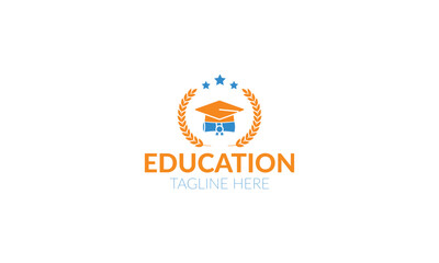Creative Education Logo Design Illustration Vector.