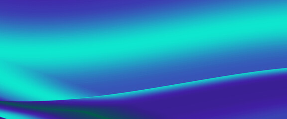 Abstract blue banner design of wavy shapes in a mix of turquoise, aqua, and bluish colors with a copy space for text. Used as a template for graphics like headers, profiles and cover photos.