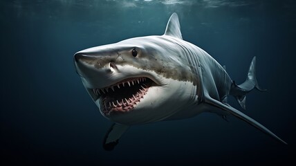 Fototapeta premium Underwater Predator: Shark