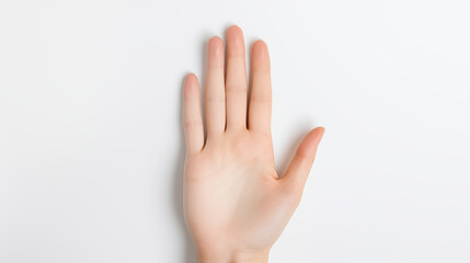 Obraz na płótnie Canvas Human Hands Photo. Generative AI.