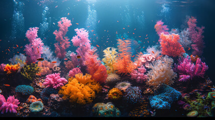 Coral Reef Underwater Life: A Vibrant Ecosystem