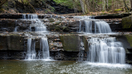 Beautiful Waterfall in upstate New York - 769660427
