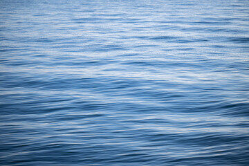 海水面　波　コントラスト　青　輝き　模様