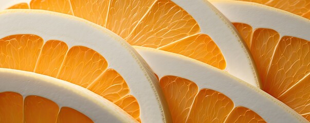 A vibrant fruit background featuring grapefruit, radiating freshness and the invigorating aroma of citrus.