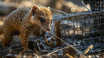 A mongoose's strategic approach in overcoming obstacles mirrors prudent project execution and investment tactics.