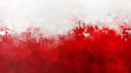 Red to white gradient abstract background. AI generated