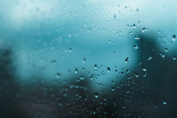 rain on window