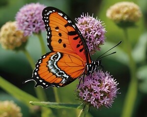 Obraz premium Choose vibrant colors Select bright and eye-catching colors for your butterfly to make it visually appealing.
