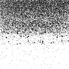 Grainy noise texture background, grunge gradient vector illustration. Black and white background with grainy sloppy texture for different designs