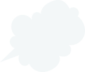 Obraz premium Dialog cloud