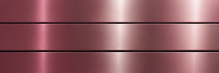 pink color gradient shiny metal sheet surface smooth texture banner panoramic background banner template backdrop from Generative AI