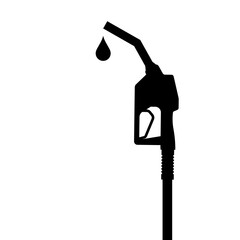 Gas Pump or Fuel Nozzle. Gas Station Concept. Vector Illustration. 