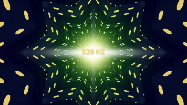Green Loop 528 Hz 528 Hz Healing Graphic.