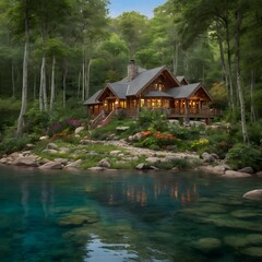 house on the river