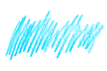 A photo of a blue pencil stroke on a transparent background. This minimalist design can be used for illustrations, logos, brand graphics, and more.