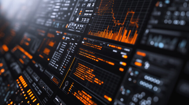 Sophisticated Digital Interface with Data Analytics and Monitoring Tools