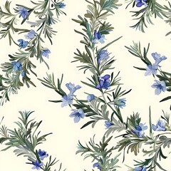 Healing Fragrance A Closeup of the Aromatic Rosemary Herb