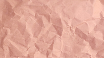 Brown wrinkle recycle paper background. Abstract brown crumpled creased recycle paper texture background