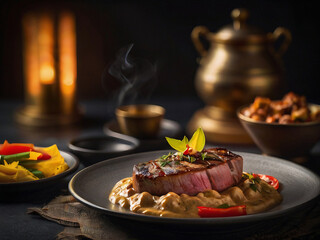 Professional food photography, realistic, natural lighting