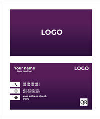 Luxury business card design
