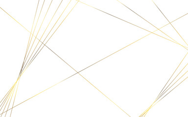 Luxury and elegant golden lines hand drawn random seamless pattern - obrazy, fototapety, plakaty