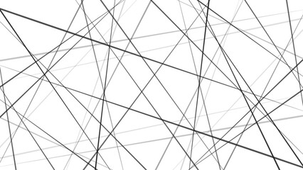 Abstract Line Art Background in black and white